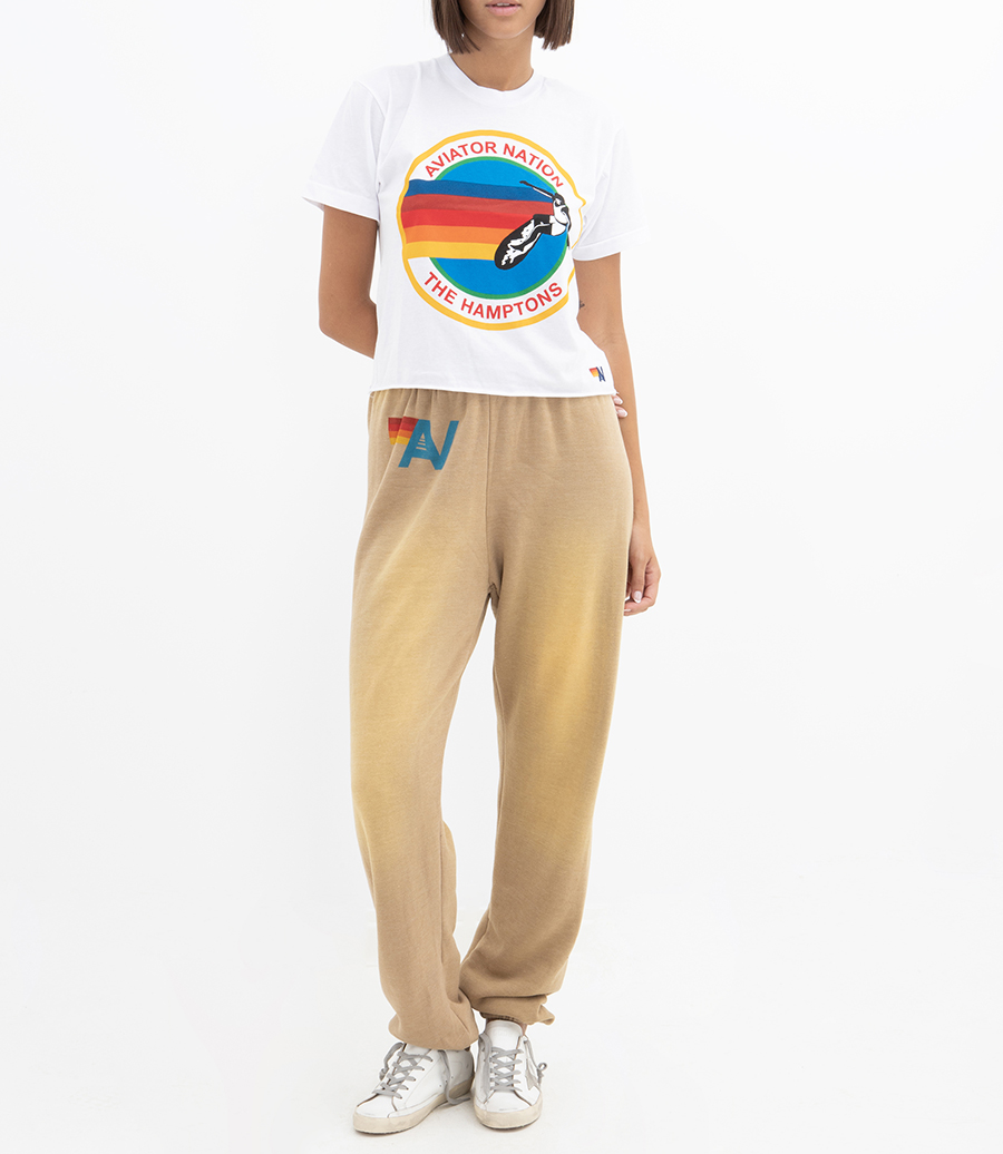 WOMENS VINTAGE LOGO FADED SWEATPANTS