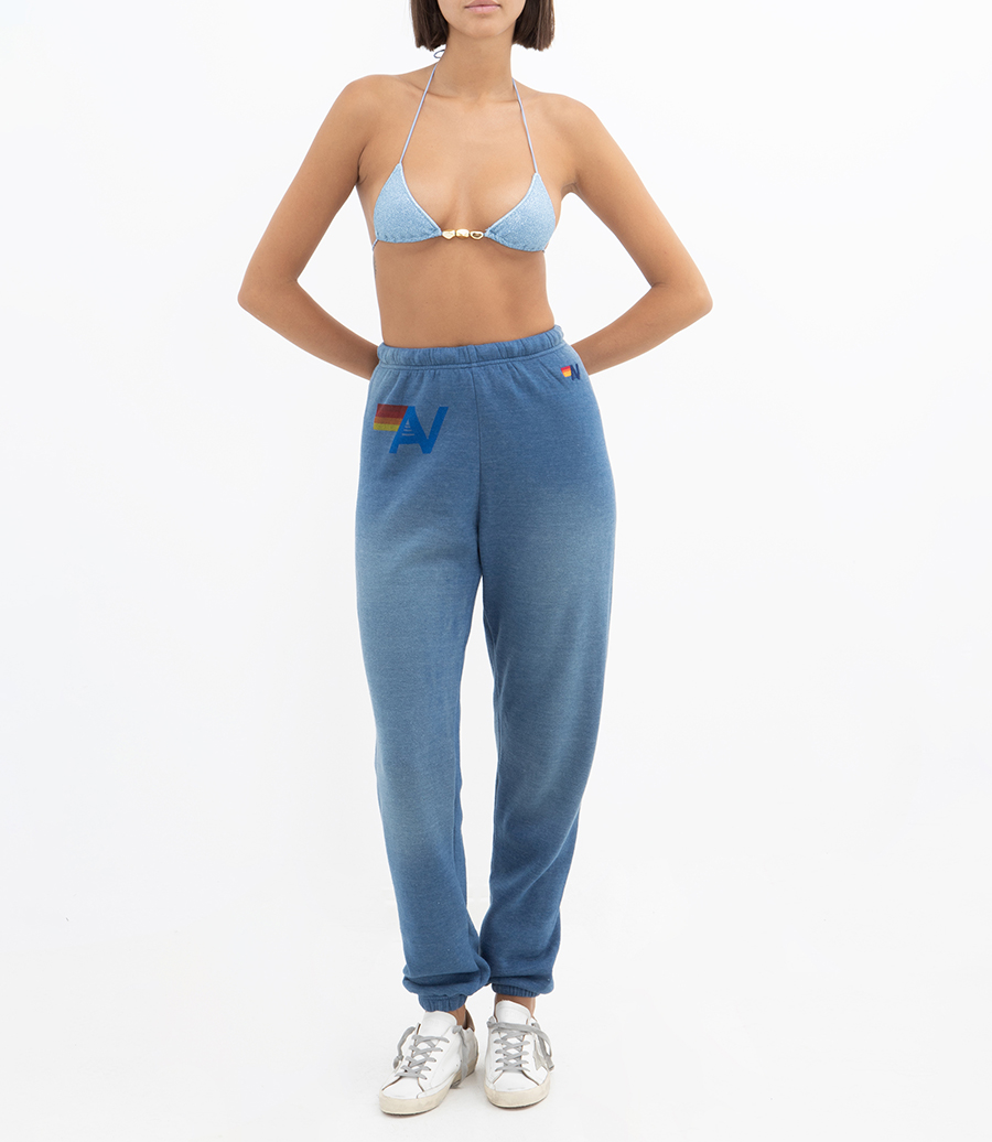 WOMENS VINTAGE LOGO FADED SWEATPANTS