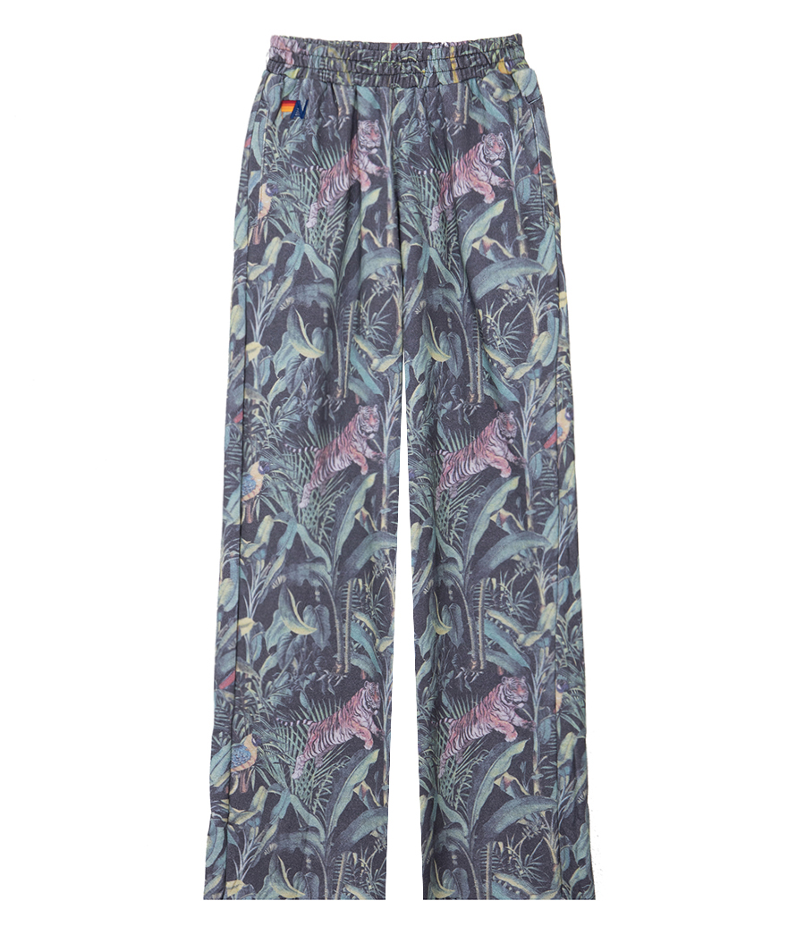 AVIATOR NATION - JUNGLE WIDE LEG POCKET SWEATPANTS