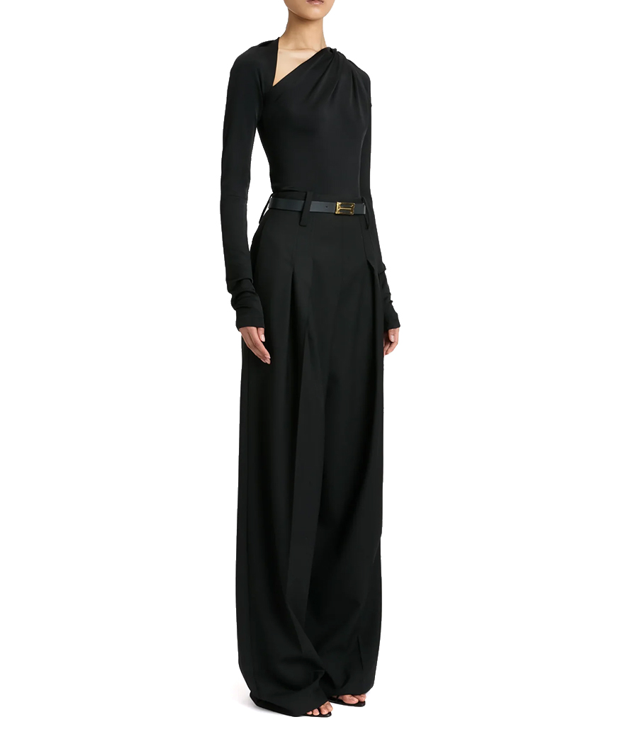 HIGH WAIST CINCH TROUSER