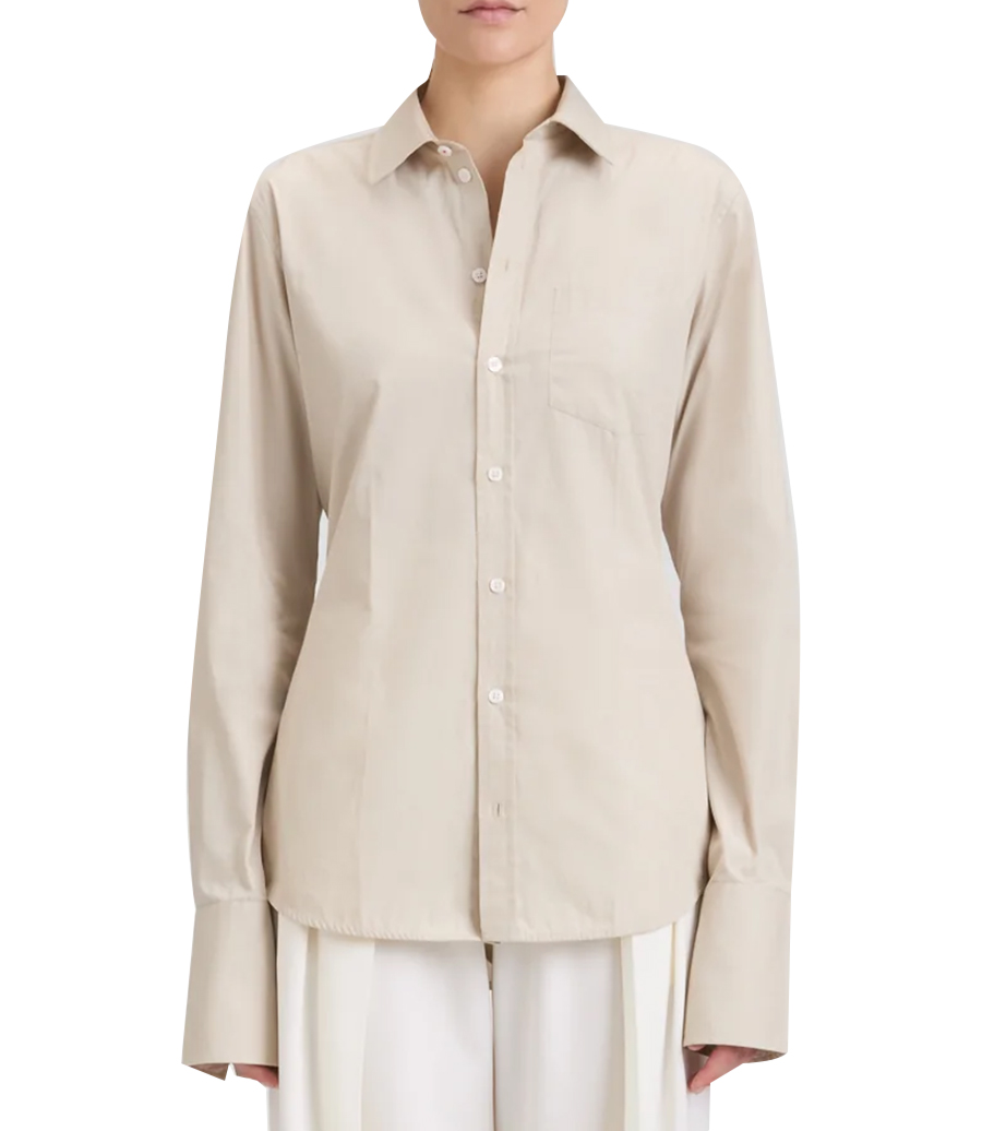 TAB DETAIL SHIRT
