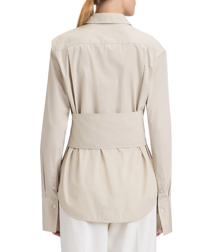 TAB DETAIL SHIRT