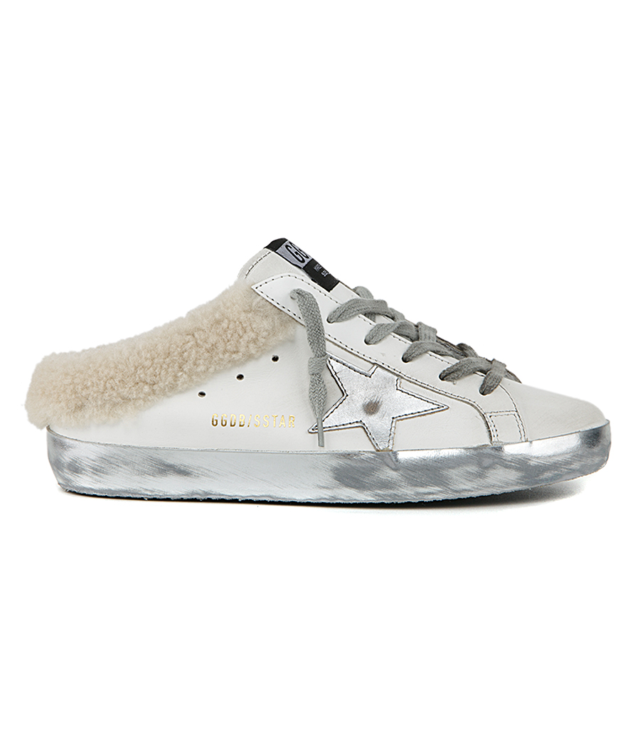GOLDEN GOOSE  - SABOT WITH SHEARLING LINING