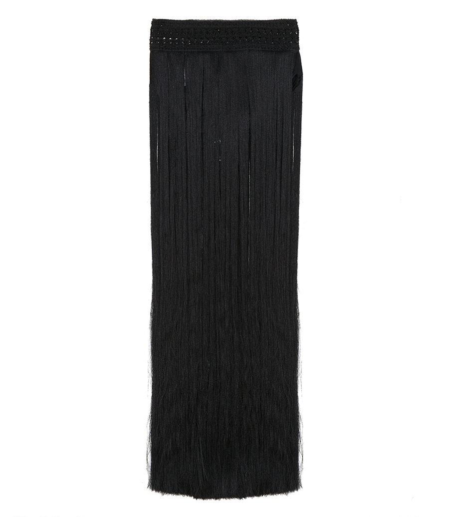 PATBO - FRINGE MAXI SKIRT