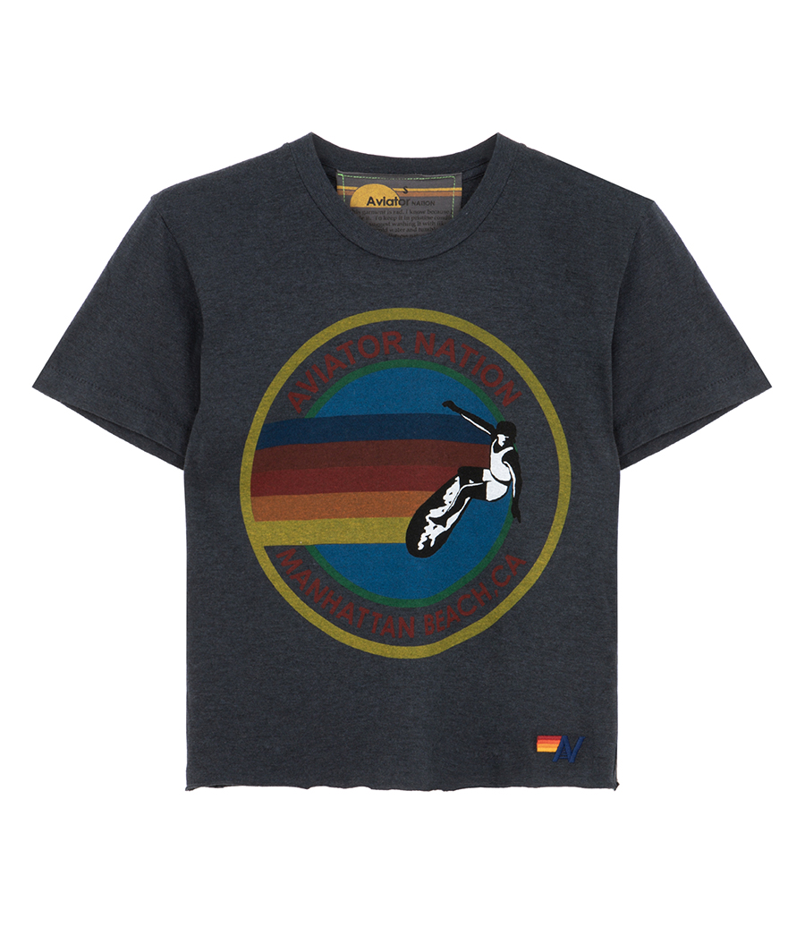 AVIATOR NATION - AVIATOR NATION MANHATTAN BEACH BOYFRIEND TEE