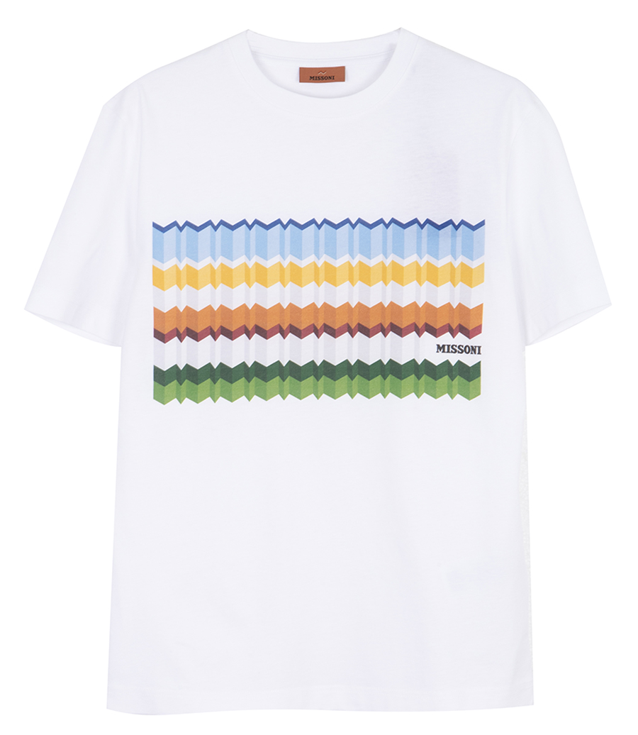 MISSONI - IRREGOLAR ZIGZAG SS T-SHIRT