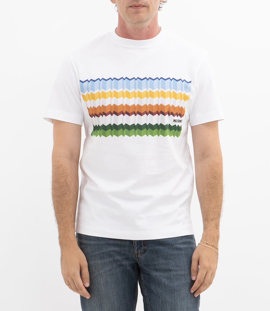 IRREGOLAR ZIGZAG SS T-SHIRT