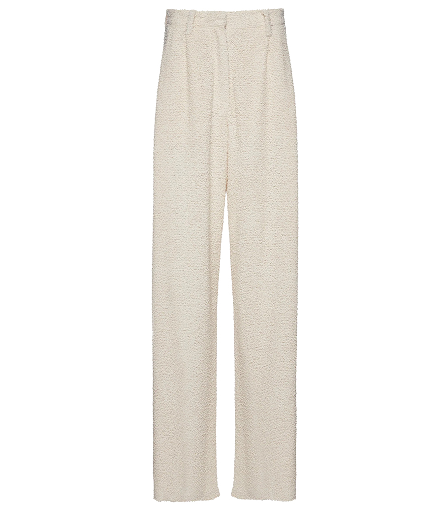MAGDA BUTRYM - WIDE LEG BOUCLE PANTS