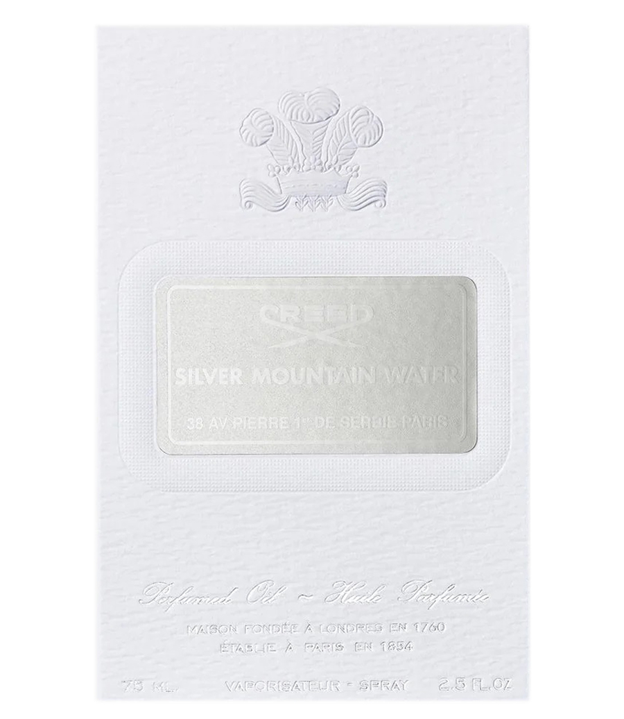 PERFUMED OIL SILVER MOUNTAIN WATER (75ml)
