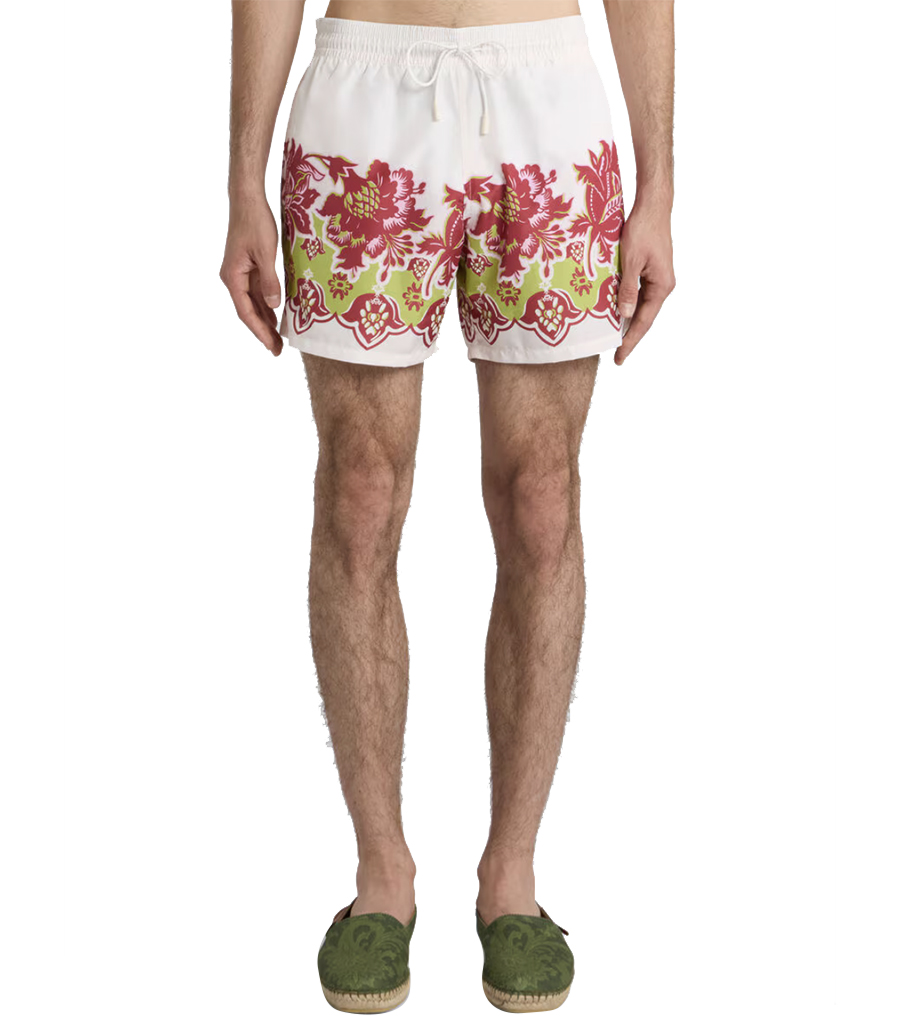 FLORAL PRINT SWIM SHORTS