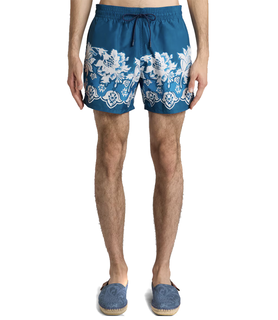 FLORAL PRINT SWIM SHORTS