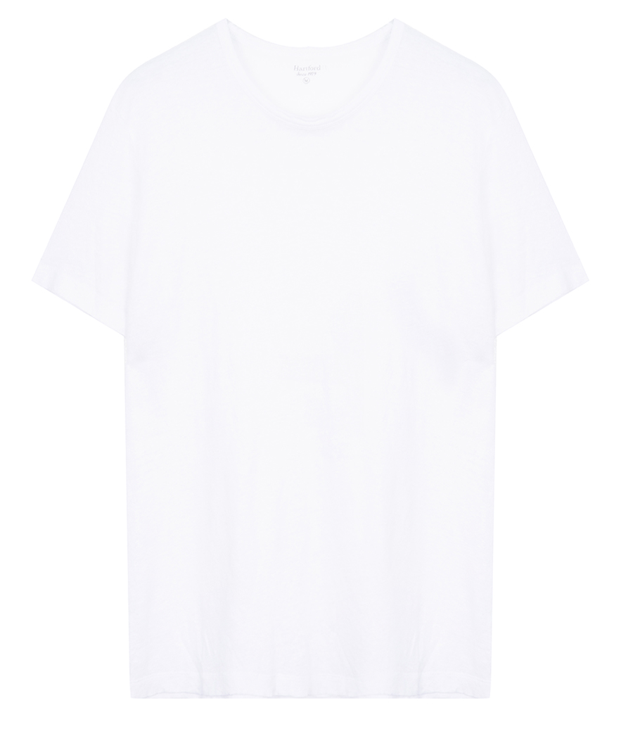 HARTFORD - LINEN CREW SS