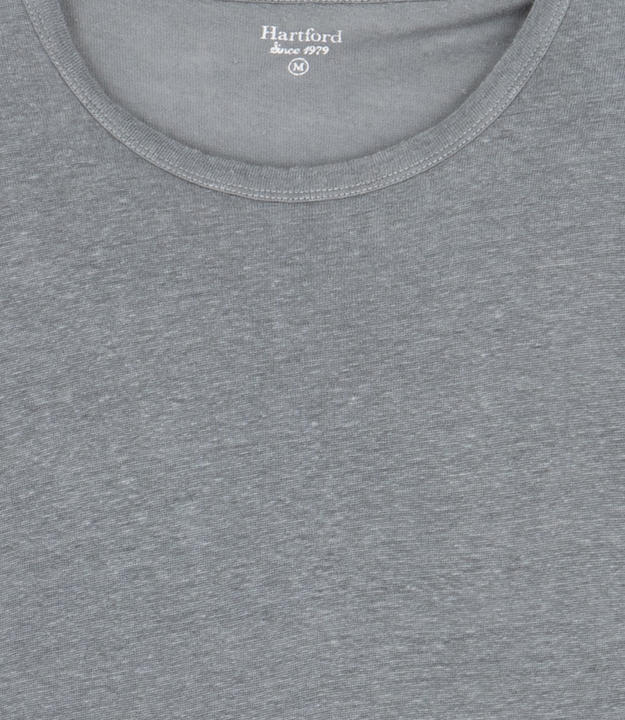 LINEN CREW SS