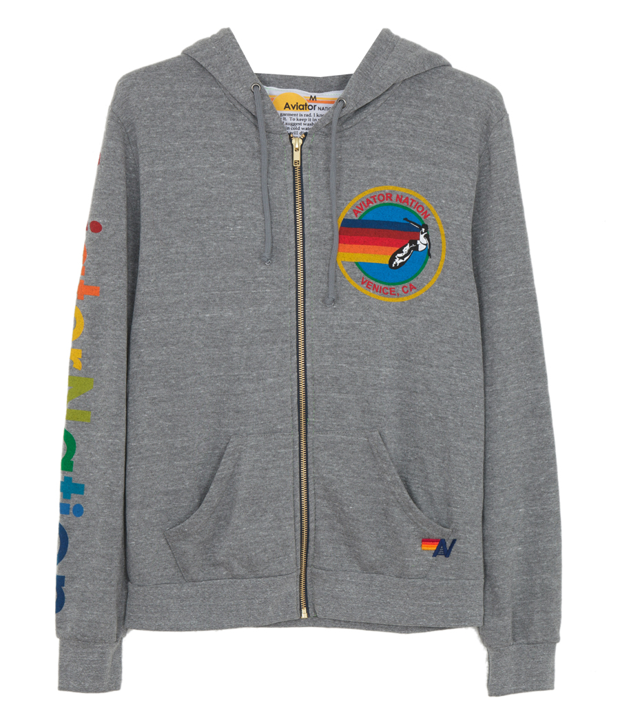 AVIATOR NATION - AV ZIP HOODIE