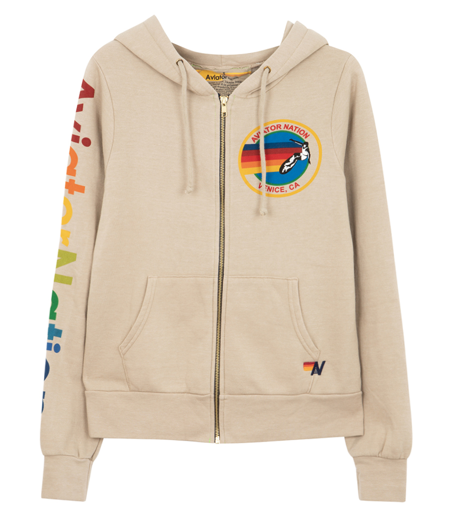 AVIATOR NATION - AV ZIP HOODIE