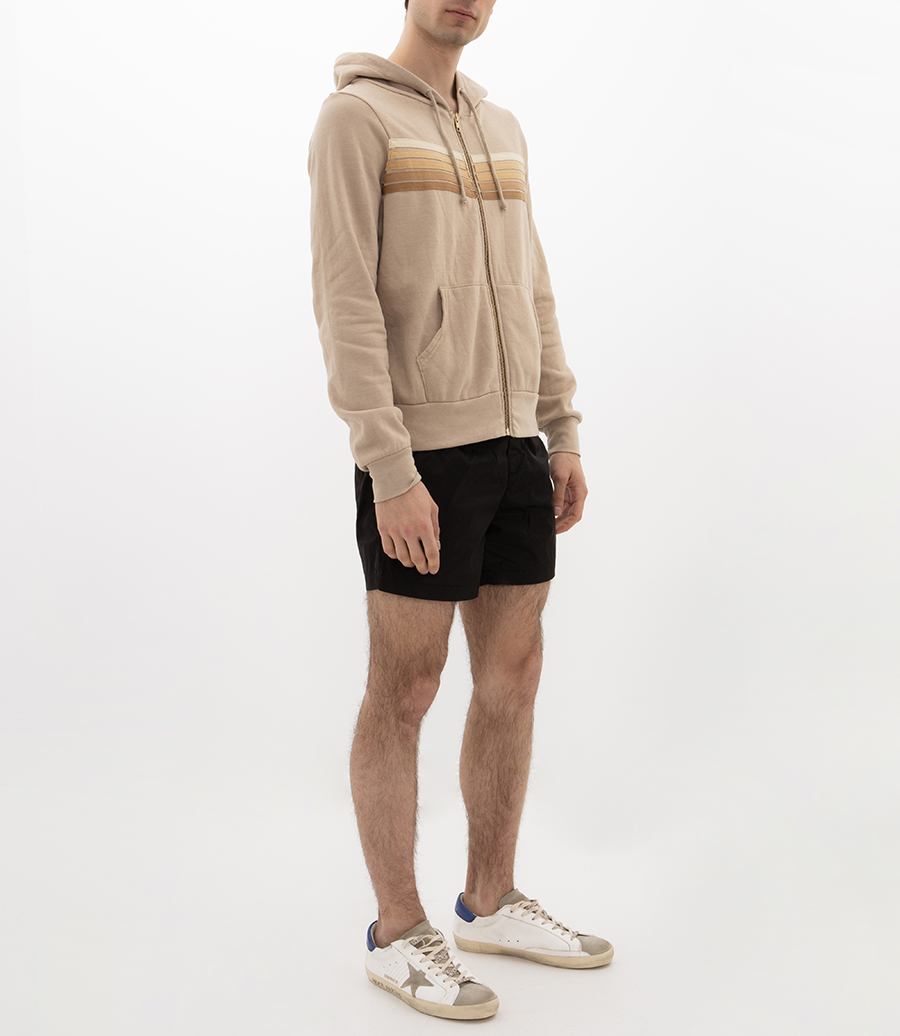 5 STRIPE ZIP HOODIE