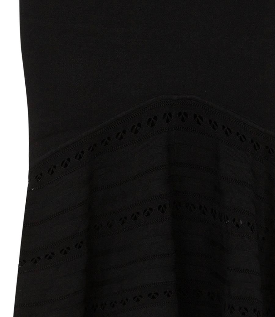 FLARED MIDI SKIRT