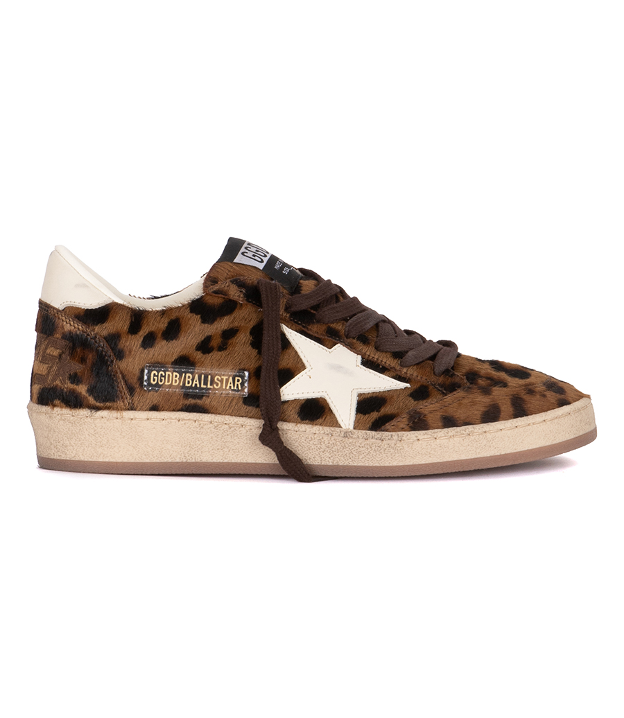 GOLDEN GOOSE  - CREAM STAR HORSY BALL STAR