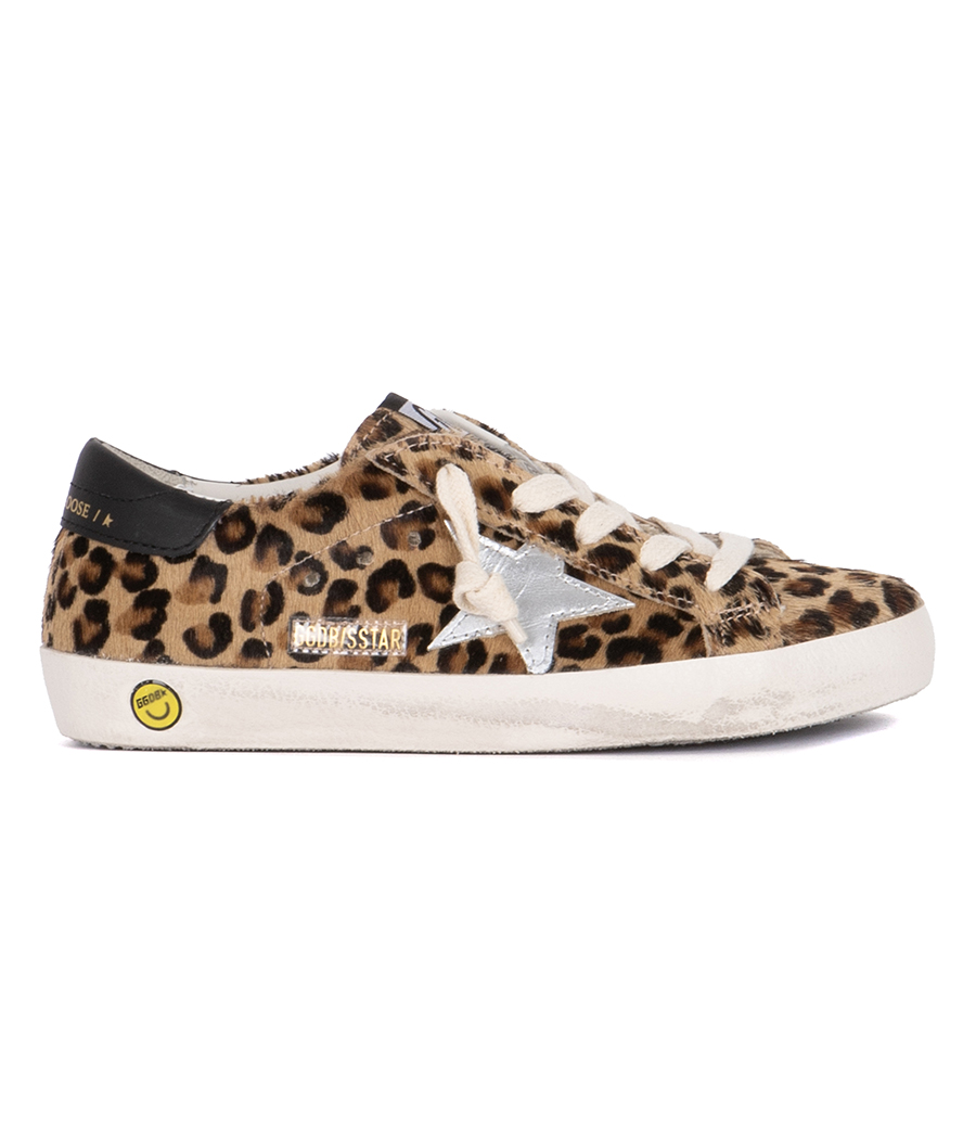 GOLDEN GOOSE  - LAMINATED STAR HORSY SUPER-STAR