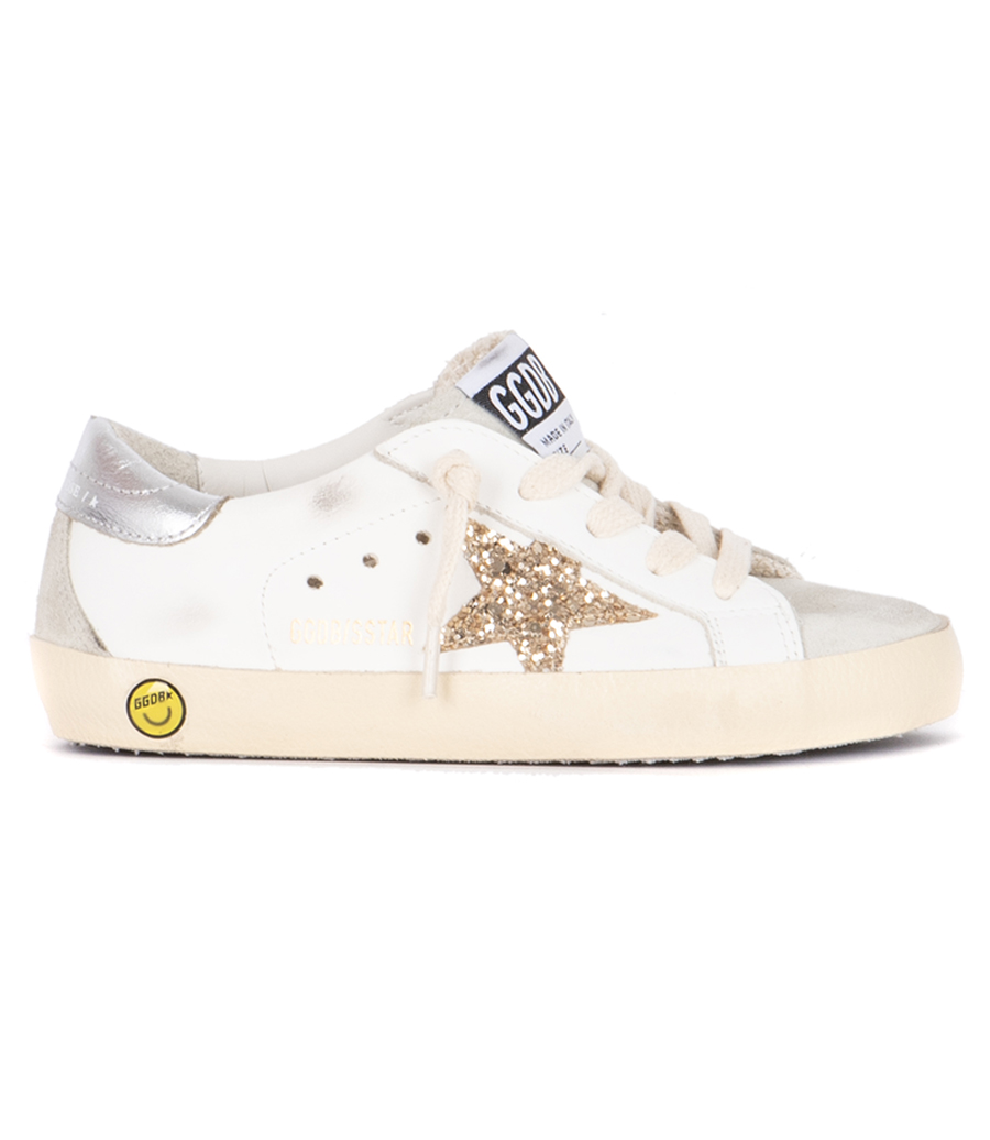 GOLDEN GOOSE  - GLITTER STAR SUPER-STAR