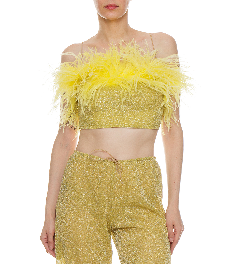 LUMIERE PLUMAGE TOP