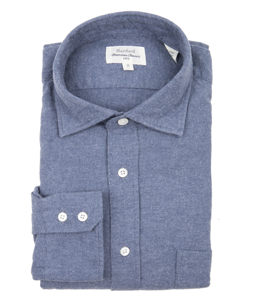 HARTFORD - FLANNEL PAUL SHIRT