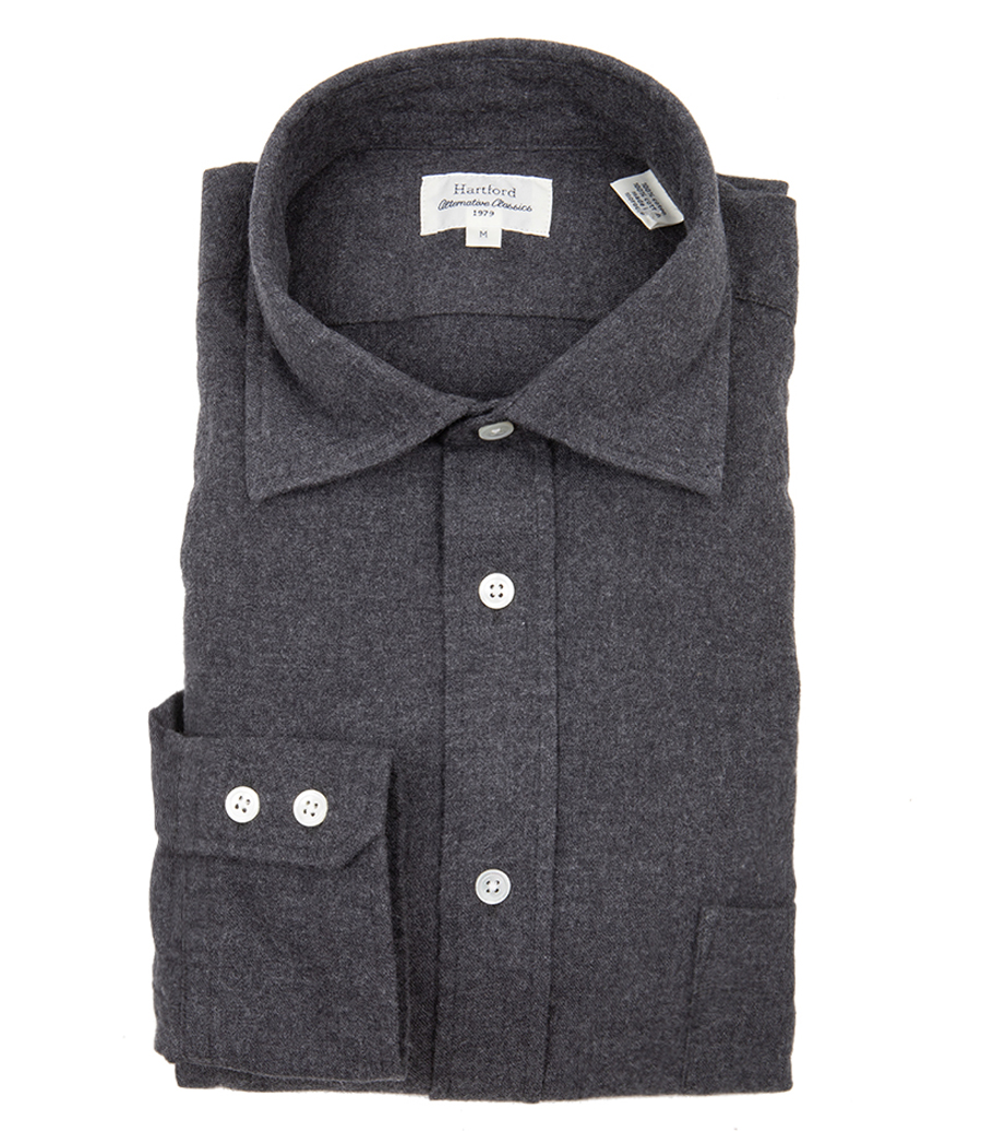HARTFORD - FLANNEL PAUL SHIRT