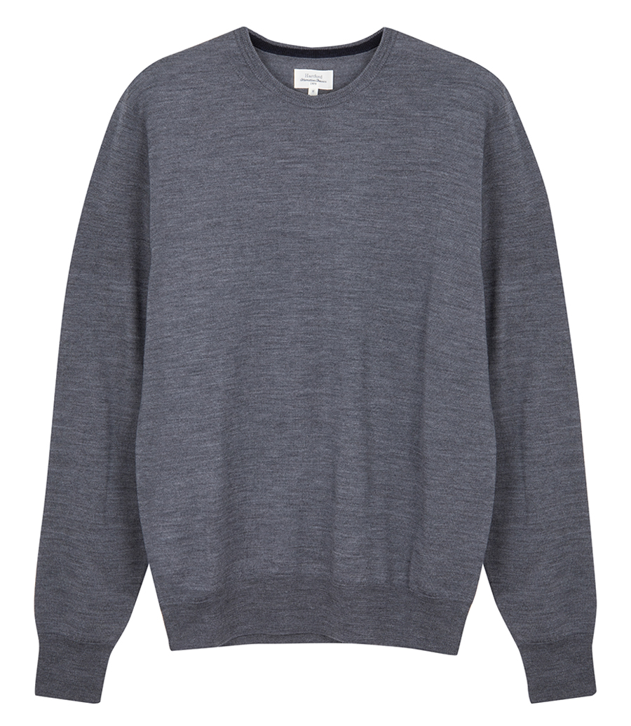 HARTFORD - MERINO CREW NECK SWEATER