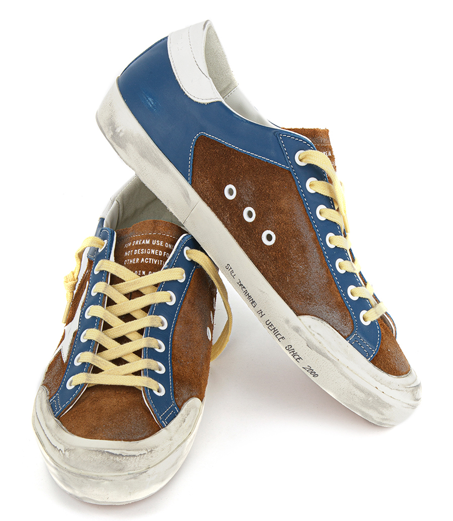 SUEDE AND LEATHER SUPER-STAR