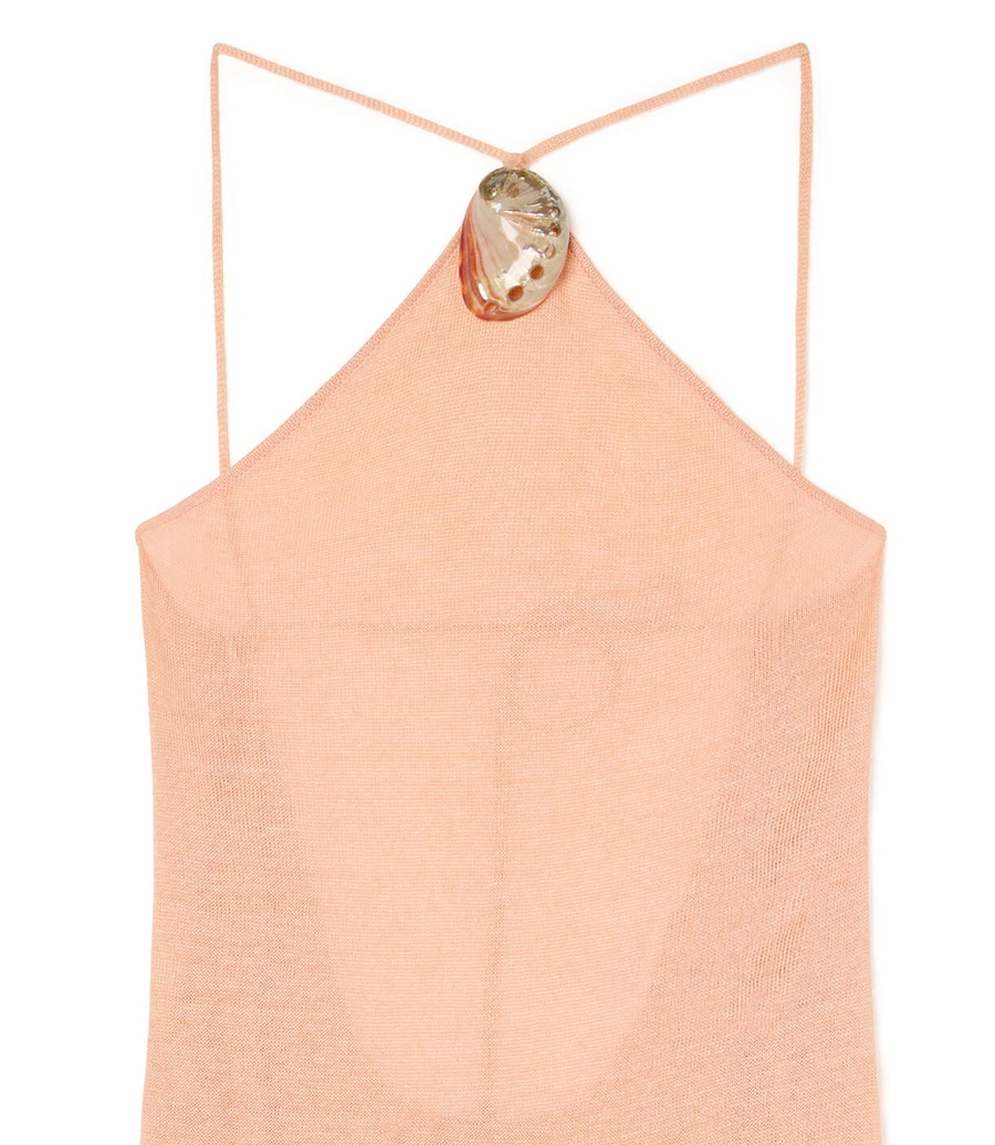 MERMAID INSIDE HALTER NECK DRESS