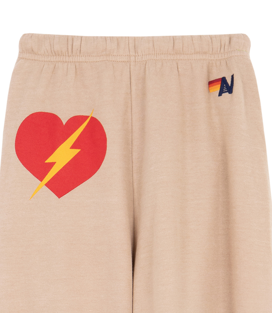 WOMENS BOLT HEART SWEATPANTS