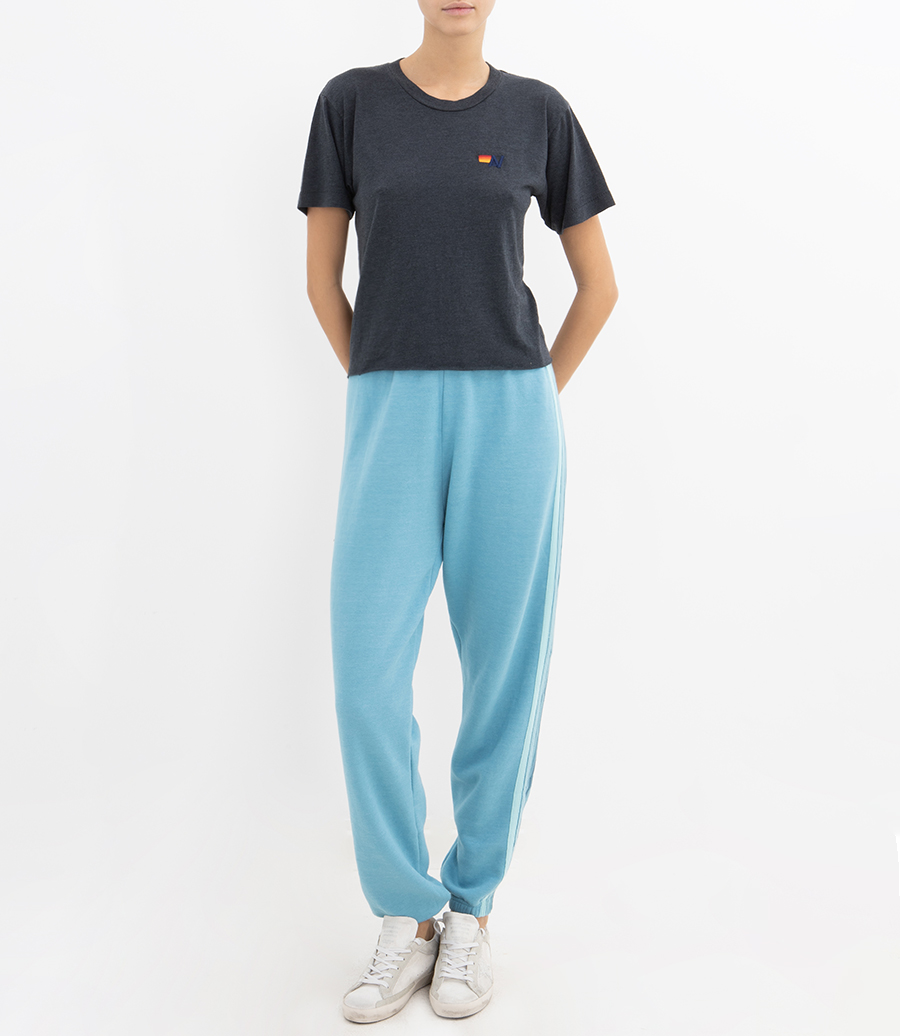 WOMENS 5 STRIPE SWEATPANT