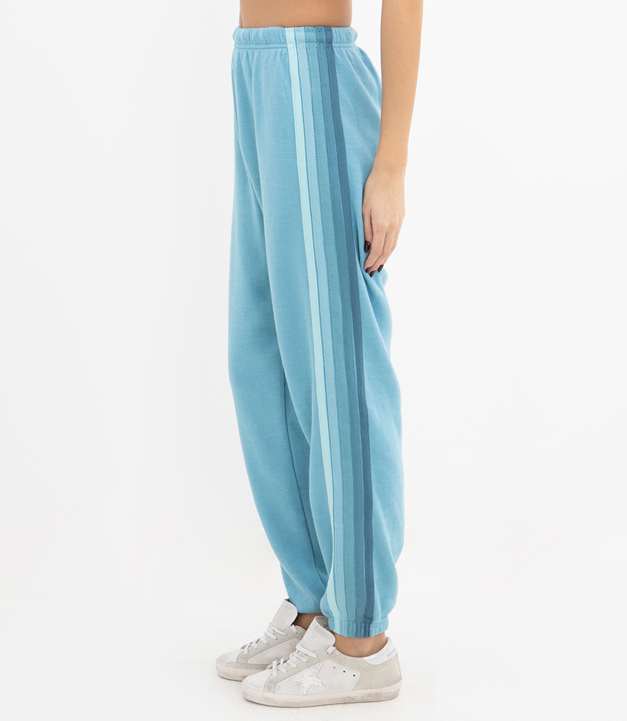 WOMENS 5 STRIPE SWEATPANT