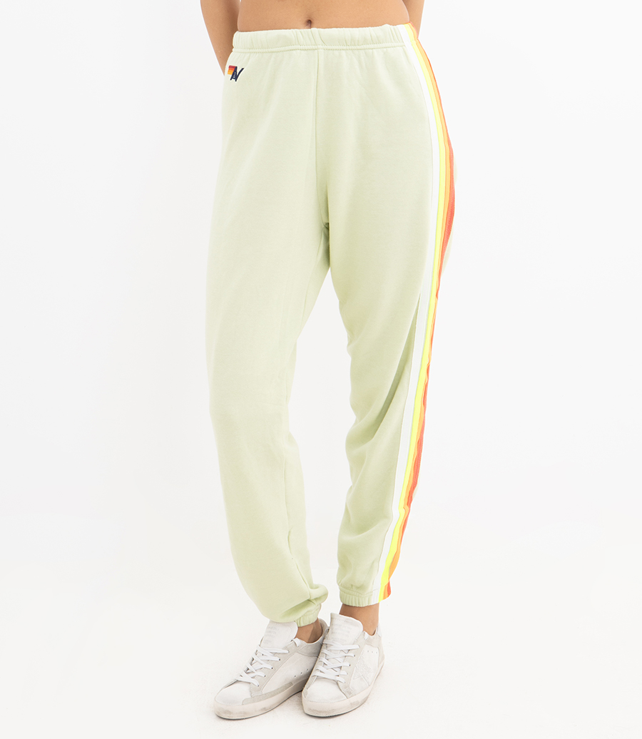 WOMENS 5 STRIPE SWEATPANT