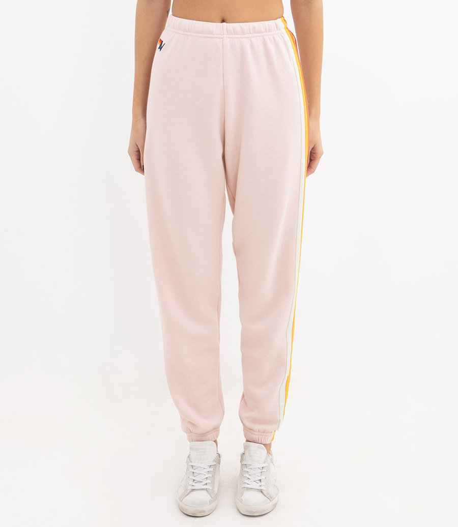 WOMENS 5 STRIPE SWEATPANT