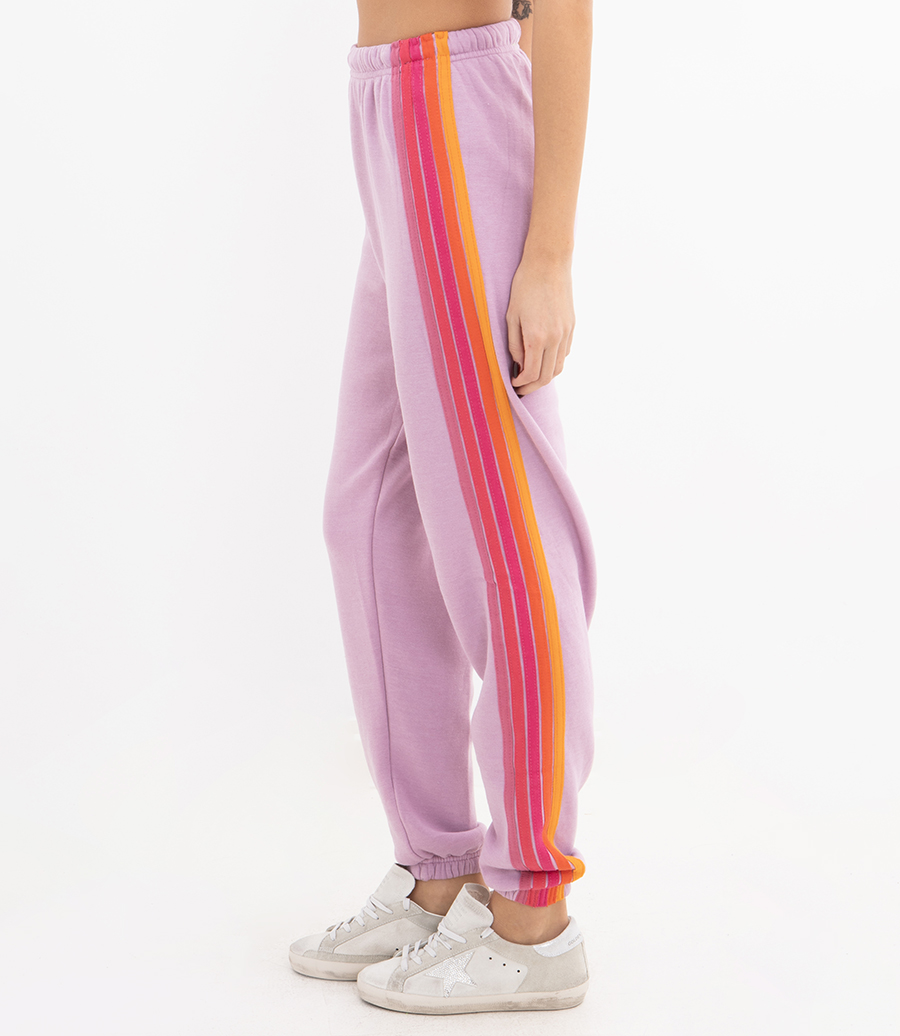 WOMENS 5 STRIPE SWEATPANT