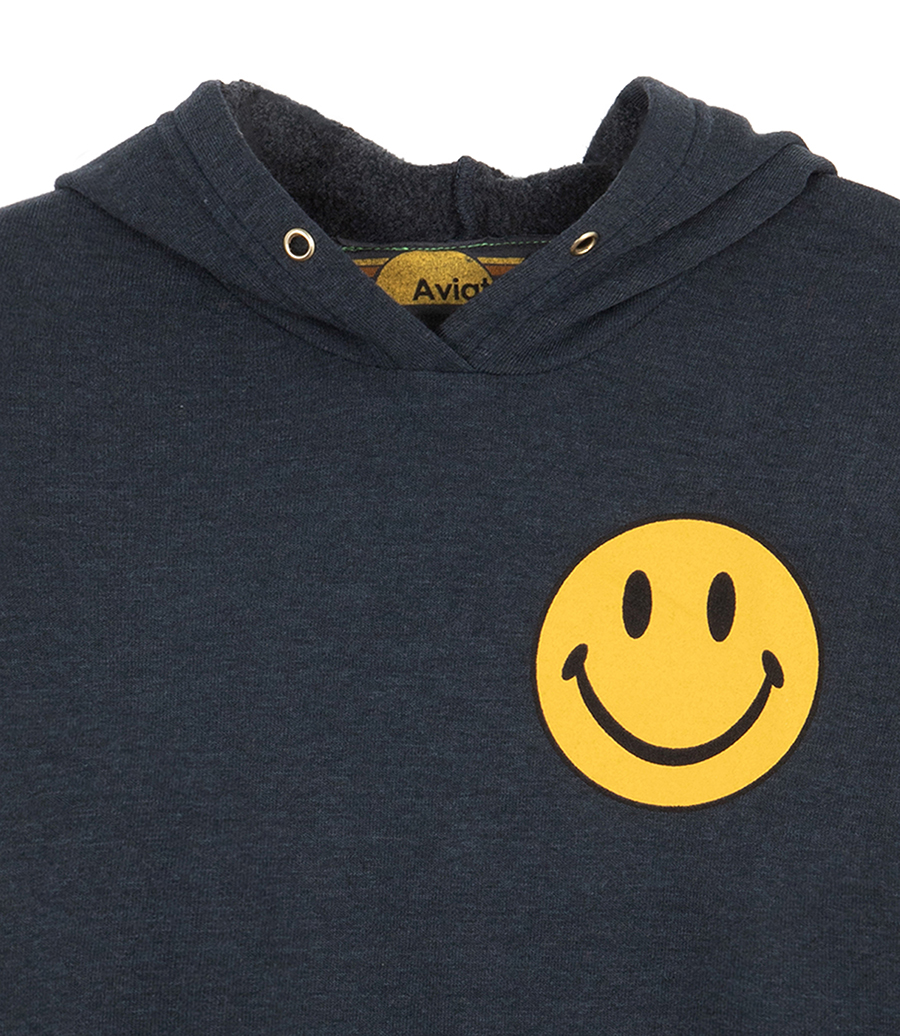 SMILEY 2 KIDS ZIP HOODIE
