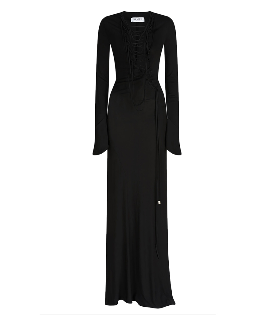 THE ATTICO - CREPE MIDI DRESS