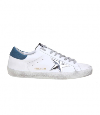 SHOES - SILVER DIAMOND STAR SUPERSTAR SNEAKERS