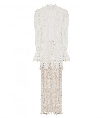 SALES - WAVELENGHT FRINGED GOWN