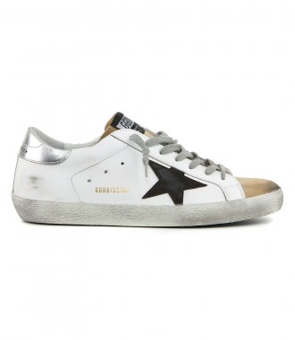 SHOES - LAMINATED HEEL SUPER-STAR SNEAKERS