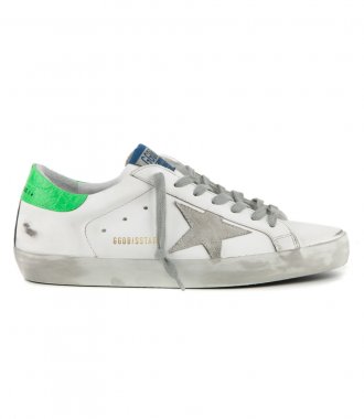 SHOES - COCCO PRINT HEEL SUPER-STAR SNEAKERS