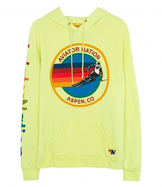 CLOTHES - AVIATOR NEON PULLOVER HOODIE