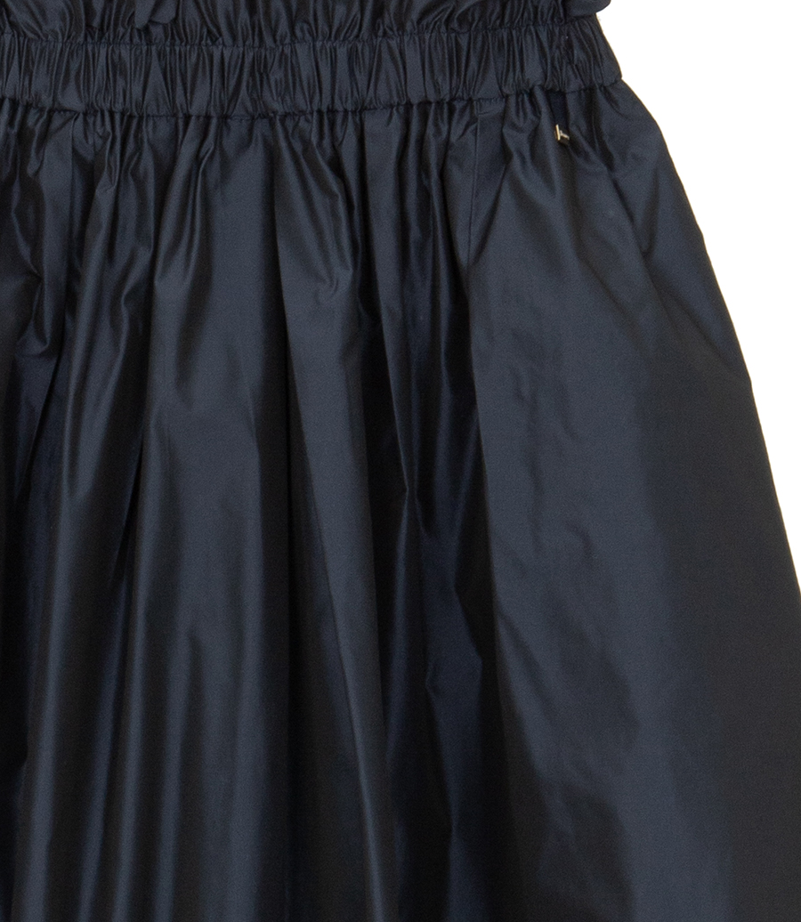 NEW TECHNO TAFFETA SKIRT