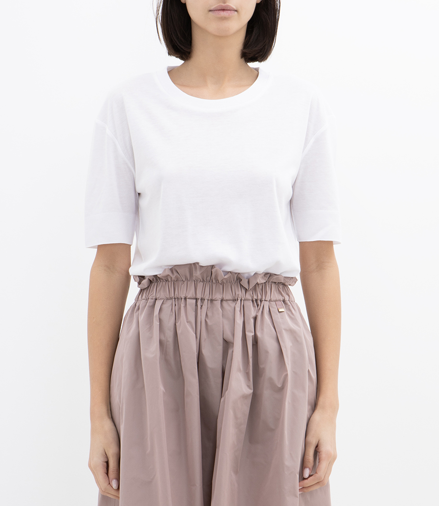 T-SHIRT IN GLAM KNIT EFFECT