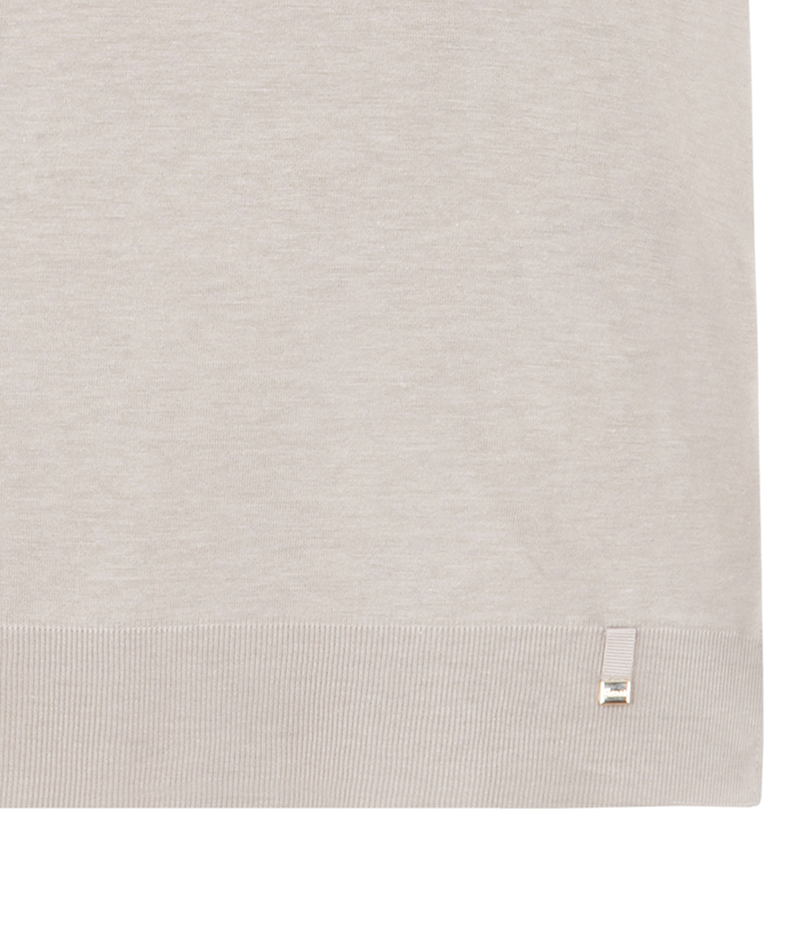 T-SHIRT IN GLAM KNIT EFFECT