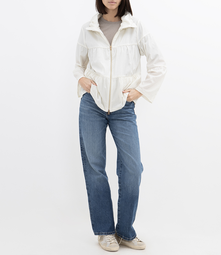LIGHTWEIGHT STAND-COLLAR JACKET