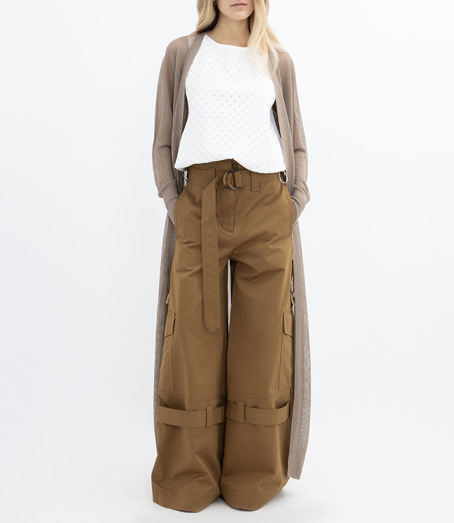 CARDIGAN LUNGO IN LUREX