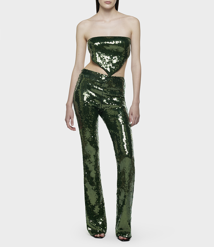 MARYLIN FLARED LONG PANTS