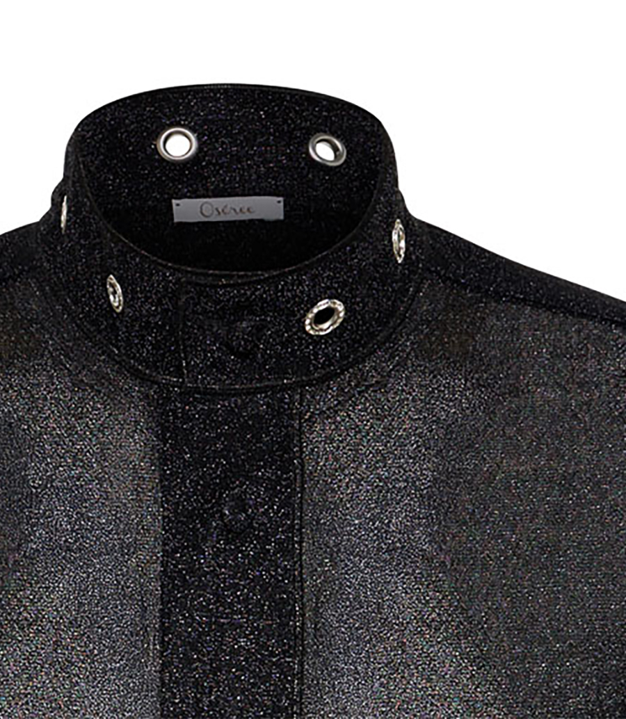 MEN LUMIERE CRYSTAL STUDS SHIRT